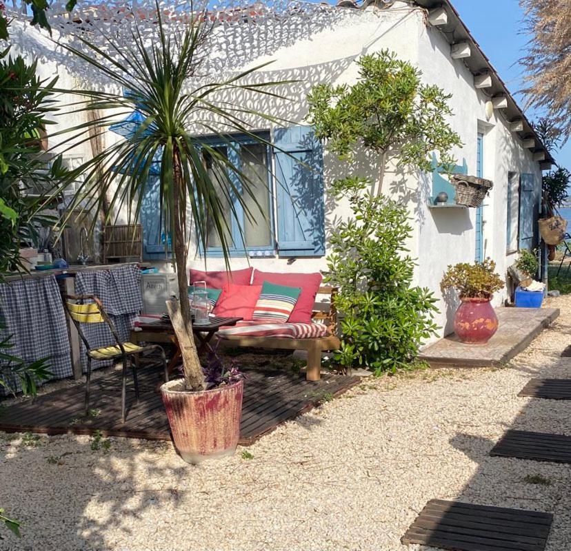 Cabanon de pêcheur en bord de lagune Sète Exterior foto